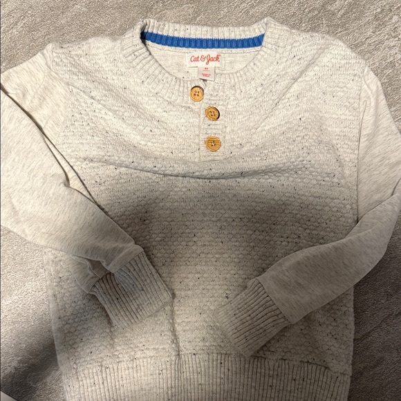 Cat & Jack Kids Gray Sweater - Picture 1 of 1